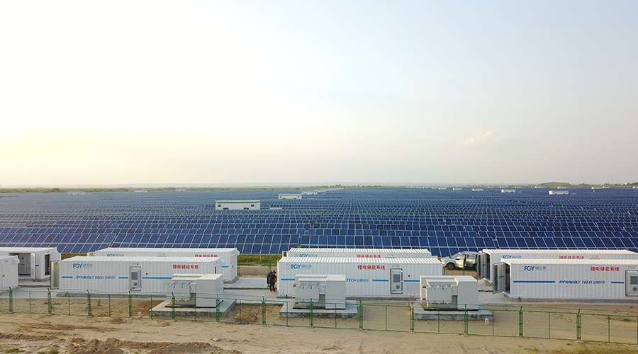 国内首个5MW/10MWh，35kV大型地面弃光储能电站（2016）