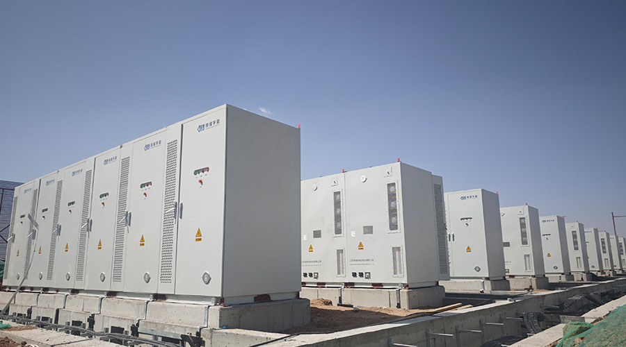宁夏太阳山泉眼50MW/100MWh液冷一体柜储能项目